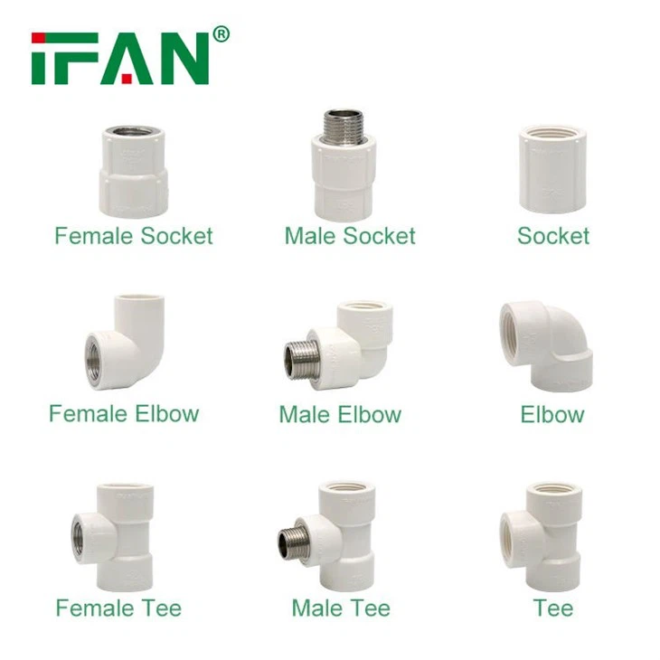 IFAN valged UPVC liitmikud