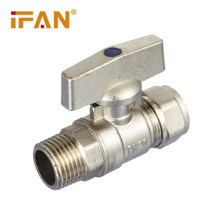 Pex Pipe messingist kuulkraan