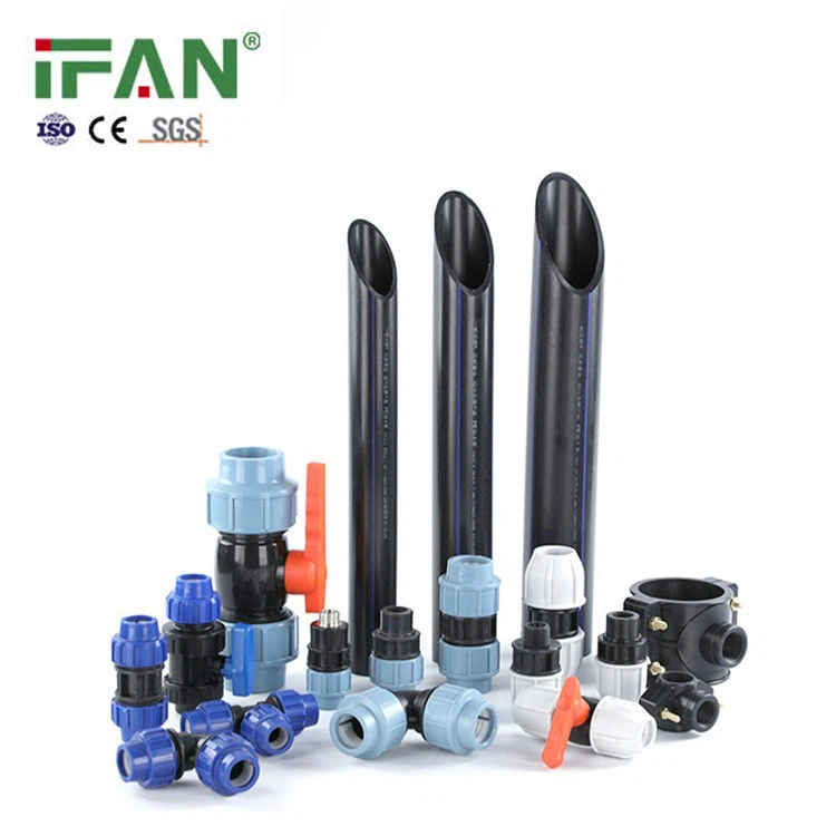 PP Compression Elbow Coupling